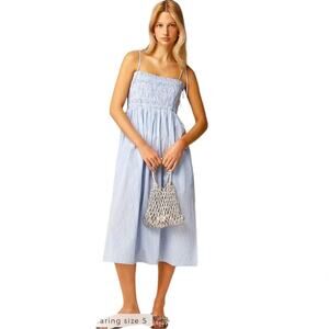 J.Crew Paloma dress in striped cotton poplin Size XXL NWT